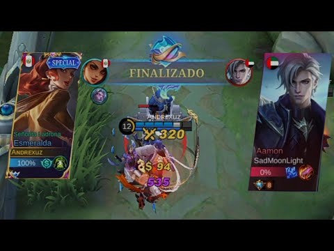 Esmeralda Top global vs Aamon Pro! | Quien Gana? | MLBB