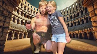 🛡⚔️Gladiator Battle in Rome! | Italy🇮🇹 2