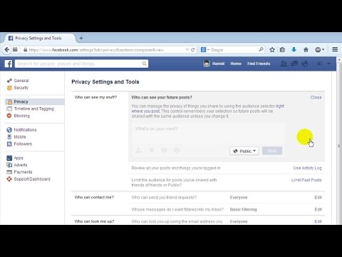 How To Make Your Facebook Completely Private Video