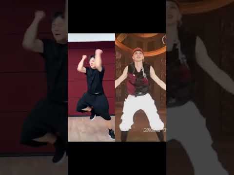 Stray kids mocking jyp’s dance is another thing..😂 #straykids #skz #jyp #funny