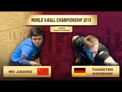 Wu Jiaqing - Thorsten Hohmann | World 9-Ball Championship 2018