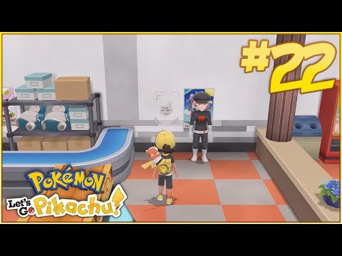 Pokemon Let's Go Pikachu Walkthrough Part 22: Touring Celadon!