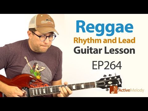 Learn how to play a Reggae rhythm and lead on guitar. Reggae guitar lesson - EP264