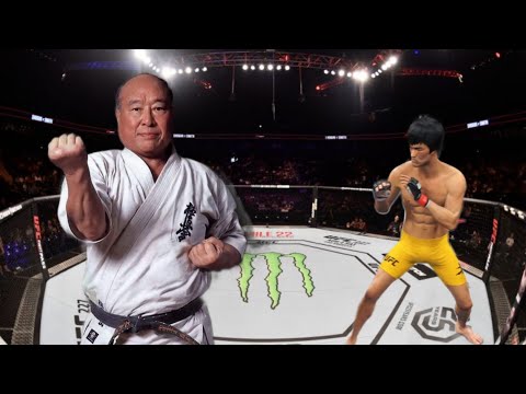 UFC4 | Bruce Lee vs Mas Oyama Karate master (EA Sports UFC 4) wwe mma