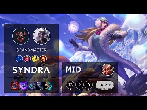 Syndra Mid vs Vladimir - EUW Grandmaster Patch 10.16