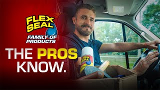 Professional fixers trust the Flex Seal Family!