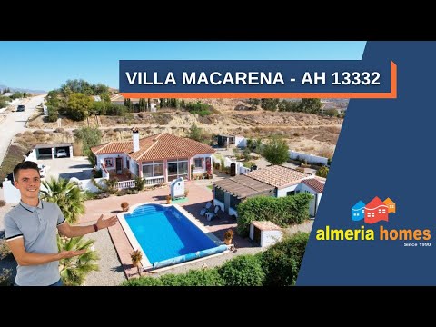 SOLD! 3 bedroom villa for sale in Albox with a 10x5m pool / Villa Macarena  - AH13332