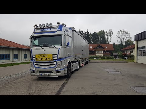 Freddy's Fernfahrerwoche - Das erste mal mit Tieflader!