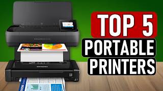 ✅Top 5 Best Portable Printers in 2026 | Best Portable Printers
