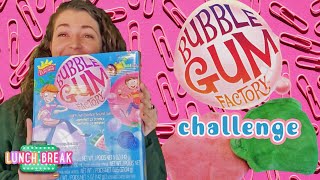 Bubble Gum Factory Kit Challenge | Joan’s Wheel of Punishment Returns! | Lunch Break