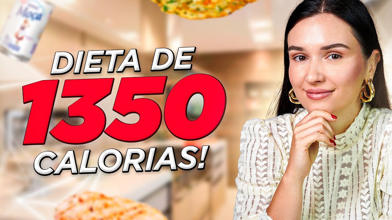 NOVA DIETA DE 1350 KCAL! COMA TUDO ISSO E EMAGREÇA!!