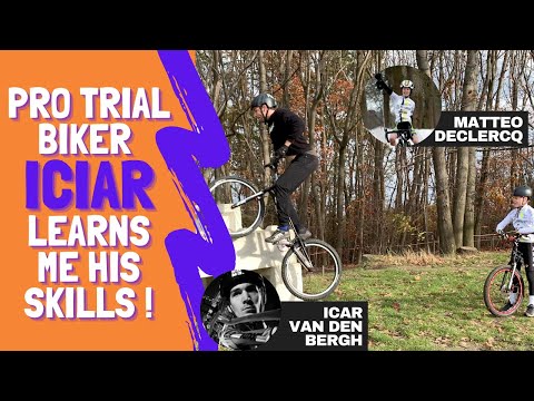 PRO TRIAL BIKER LEARNS ME HIS SKILLS | Cyclocross and MTB are not the same I can tell you now !