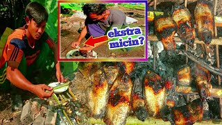 Download lagu BIKIN NGILER‼️bakar ikan hasil mancing di kanal mp3