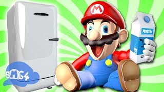 SMG4 Mario Goes to the Fridge to Get a Glass Of Milk Mp4 3GP & Mp3