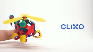 CLIXO Rainbow - magnetická stavebnica 42 kusov