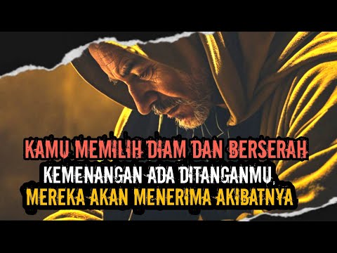 Ketika Kamu Disakiti dan Memilih Diam, Tuhan Sedang Menyiapkan Kemenangan Besar untukmu!✨