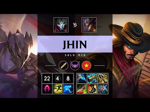 Jhin Mid vs Twisted Fate - VN Master Patch 25.13