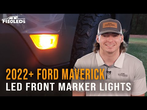 2022+ Ford Maverick Front Marker Lights Installation F150LEDS