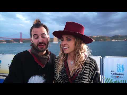 Eurovision 2018: Blue Carpet mit Zibbz (Schweiz)