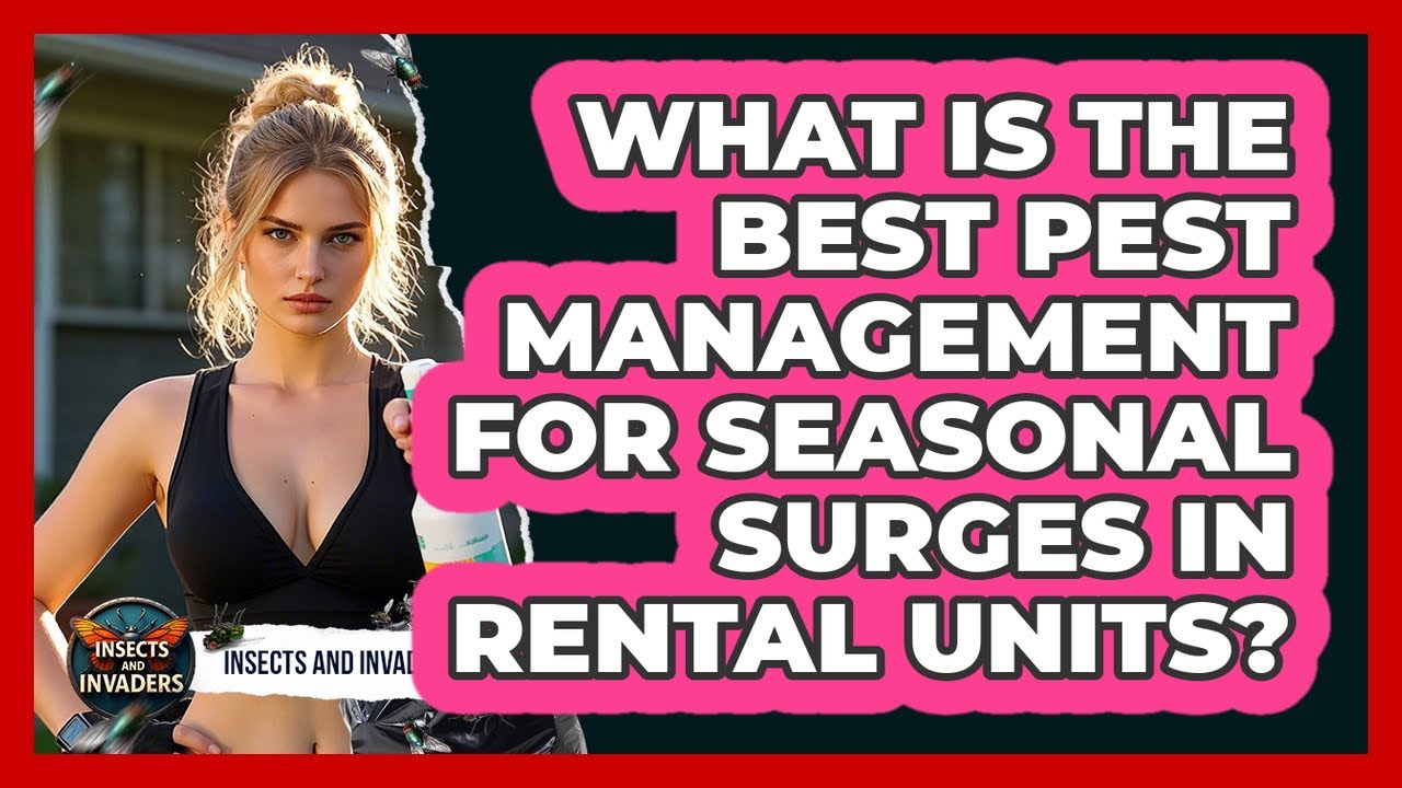 What Is The Best Pest Management For Seasonal Surges In Rental Units? - Insects and Invaders