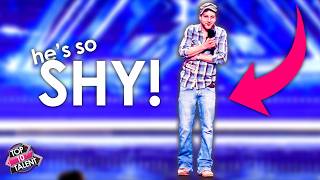 He's So AWKWARD... But His Voice Is On Another Level!