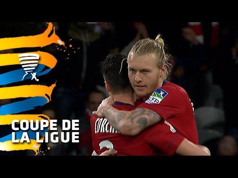 But Simon KJAER (69') / LOSC Lille - FC Nantes (2-0) -  (1/4 de finale) (LOSC - FCN) / 2014-15