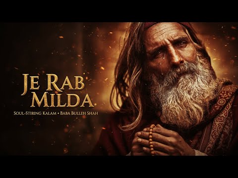 "Je Rab Milda" Soul-Stirring Devotional Sufi Punjabi Kalam Baba Bulleh Shah | Sain Saaqi 