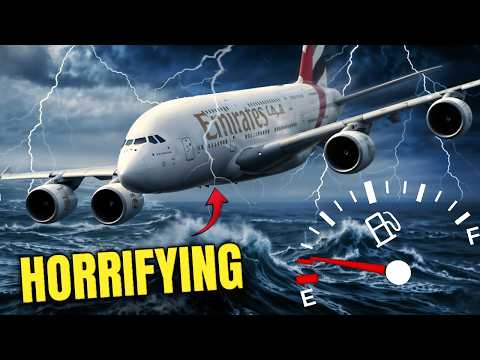 WHAT caused this plane to LOSE ALL power over the Atlantic!!