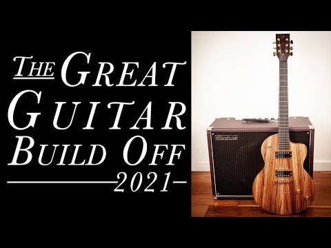 The Great Guitar Build Off 2021 - Christian Talbot - Complete Guitar Build and Demo.