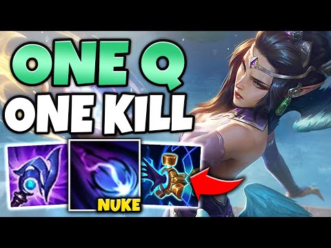 MAX DAMAGE MORGANA Q DELETES YOU FROM FULL HP (DEADLY BINDS) - League of Legends