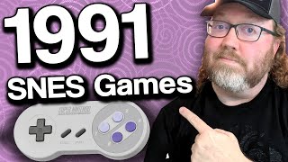 What You Were Playing When SNES Launched in 1991