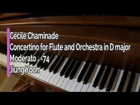 Piano Part- Chaminade, Concertino for Flute and Orchestra, Op. 107