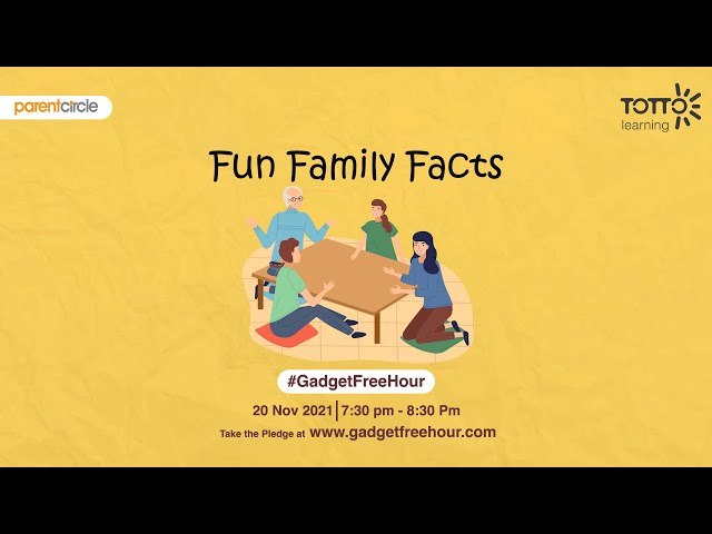 Take the 14-day challenge: Day 4 - Fun Family Facts