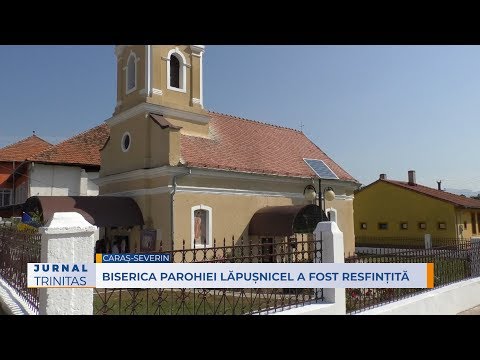 Biserica Parohiei Lăpușnicel a fost resfințită