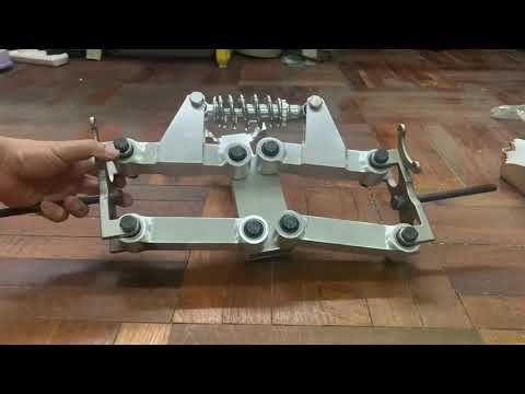 Tilting system for diy reverse trike