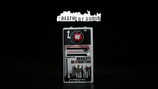 Video thumbnail for Death By Audio Absolute Destruction Fuzz Pedal | Gear4music demo by Gear4music Guitars