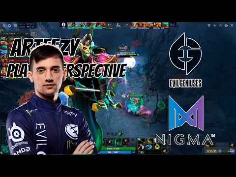 Arteezy [Medusa] PLAYER PERSPECTIVE | EVIL GENIUSES VS NIGMA | GAME 1 #WePlay #animajor