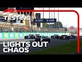 Chaos During The Practice Start! | F1 Pre-Season Testing