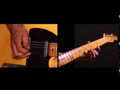 COUNTRY GITARRE | D-LICK 1 (120 + 80 BPM) | Lars Schurse