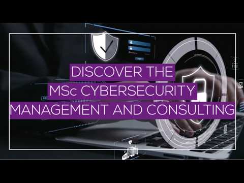 Discover the MSc Cybersecurity Management and Consulting