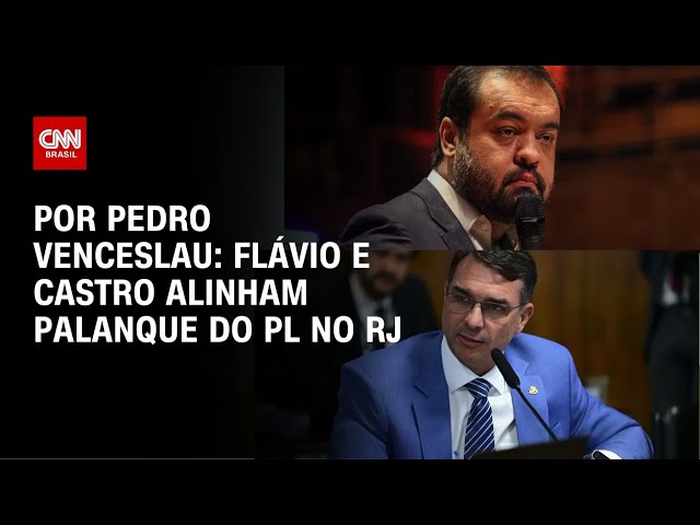 Flávio Bolsonaro e Cláudio Castro alinham palanque do PL no Rio de Janeiro | CNN 360º