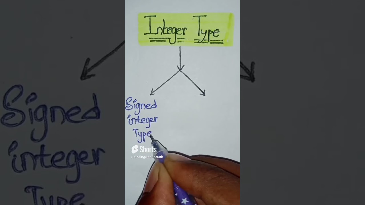 integer (int) Data Type|#shorts