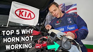 TOP 5 REASON WHY HORN NOT WORKING ON KIA FORTE SPORTAGE SORENTO SOUL RIO OPTIMA
