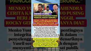 Download lagu Menko Yusril Presiden Pusing Panggil Rocky Gerung #viralshort #politics #viralvideo #prabowo #berita mp3 Download lagu Menko Yusril Presiden Pusing Panggil Rocky Gerung #viralshort #politics #viralvideo #prabowo #berita mp3