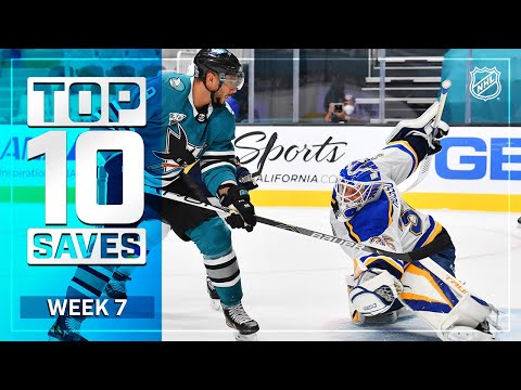 Top 10 Saves from Week 7 | 2021 NHL Season