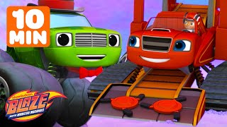 Help Blaze COUNT to Rescue Animals & Monster Machines! 🔢 | Blaze and the Monster Machines