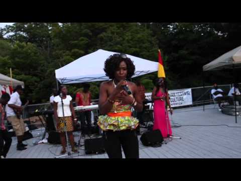 GOSPEL QUEEN CA perform at GHANAFEST 2015