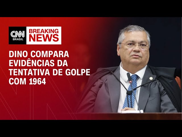 Golpe de 1964 tinha menos prova que a tentativa atual, diz Flávio Dino | CNN 360º