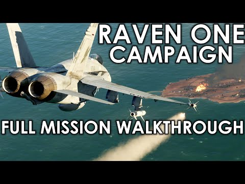 DCS F/A-18C Raven One Campaign Full Mission Walkthrough