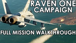 DCS F/A-18C Raven One Campaign Full Mission Walkthrough